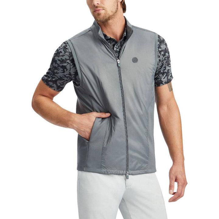 Gfore Stretch Tech Interlock Performer Golf Vest Charcoal - SP24