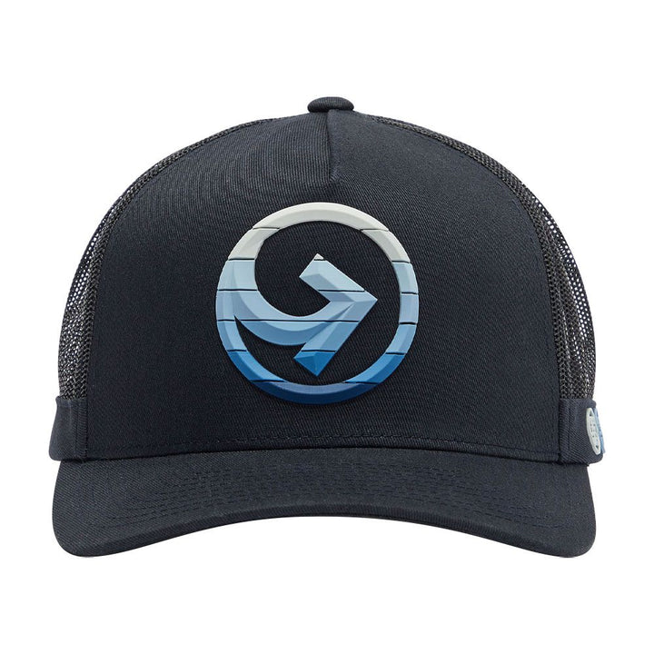 Gfore Striped Quarter G Cotton Twill Trucher Golf Cap 2024