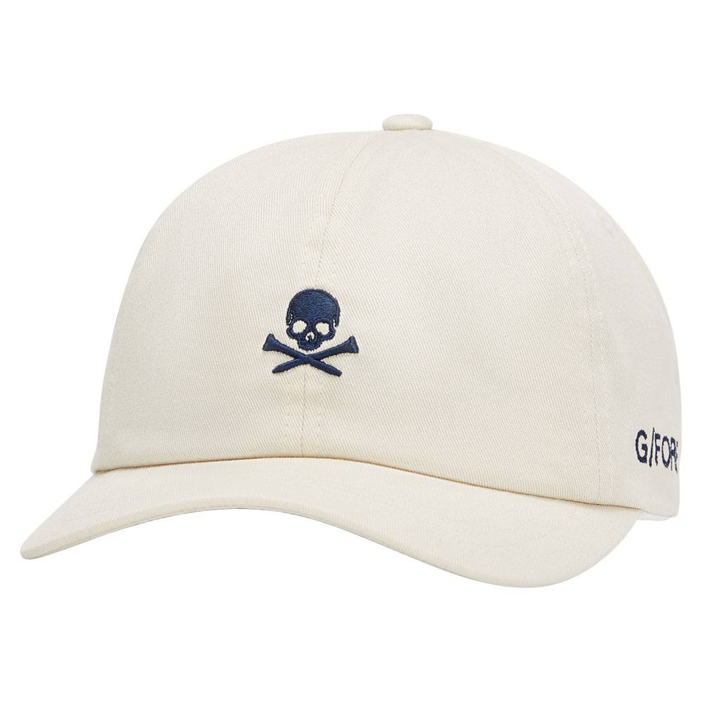 Gfore Skull & Tees Cotton Twill Relaxed Fit Snapback Golf Cap 2024