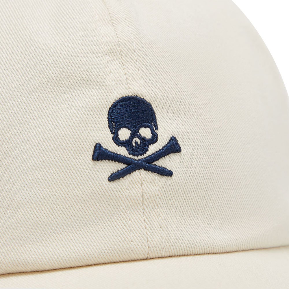 Gfore Skull & Tees Cotton Twill Relaxed Fit Snapback Golf Cap 2024
