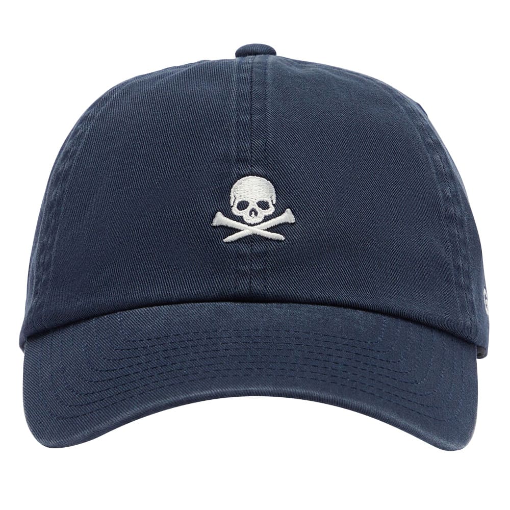 Gfore Skull & Tees Cotton Twill Relaxed Fit Snapback Golf Cap 2024