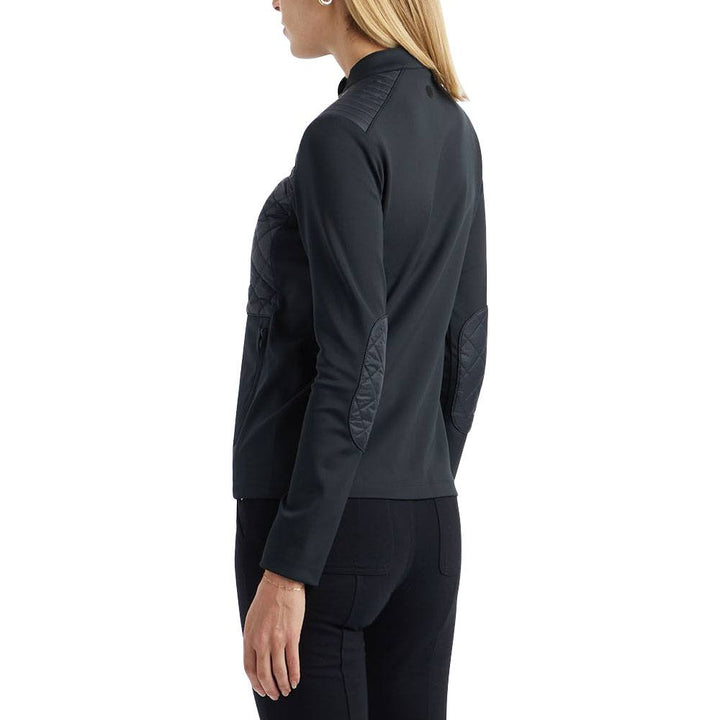 Gfore Hybrid Moto Stretch Tech Interlock Golf Jacket Onyx - SP24 Women