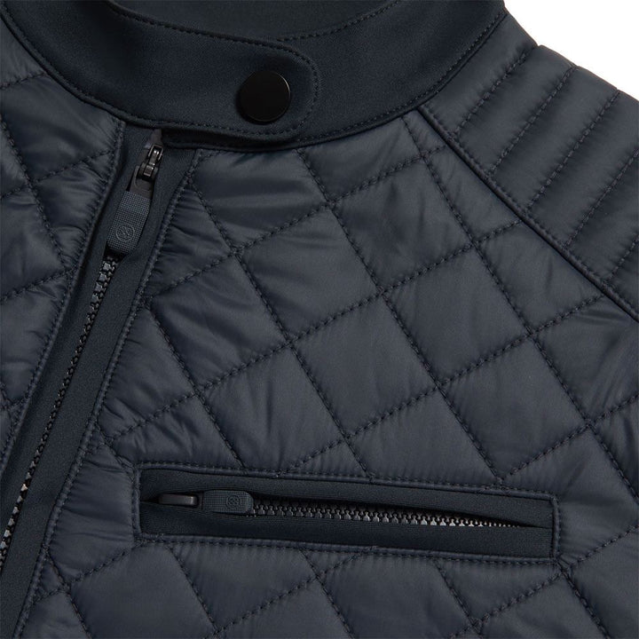 Gfore Hybrid Moto Stretch Tech Interlock Golf Jacket Onyx - SP24 Women