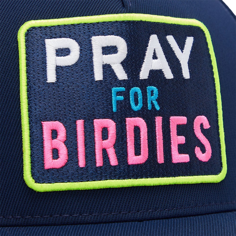 Gfore Pray For Birdies Stretch Twill Snapback Golf Cap 2024 Women