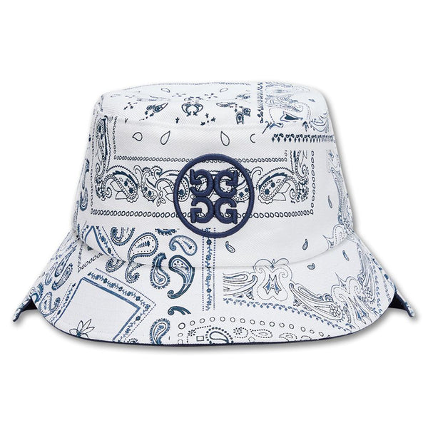Gfore Asymmetrical Boro Cotton Twill Bucket Golf Hat 2024 Women