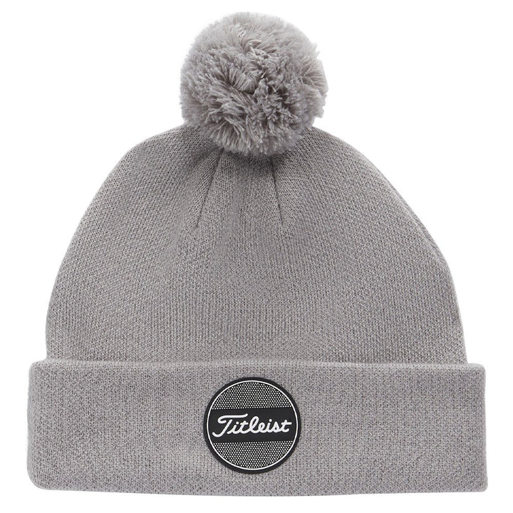 Titleist Boardwalk Pom Pom Golf Beanie Gray - 23 Men