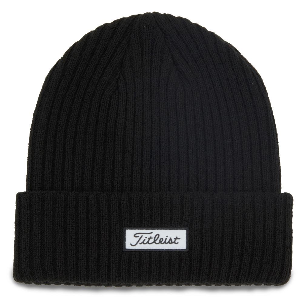Titleist Charleston Cuff Knit Golf Beanie Black/White - 23 Men