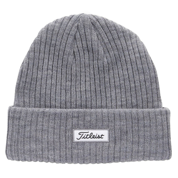 Titleist Charleston Cuff Knit Golf Beanie Heather Gray - 23 Men
