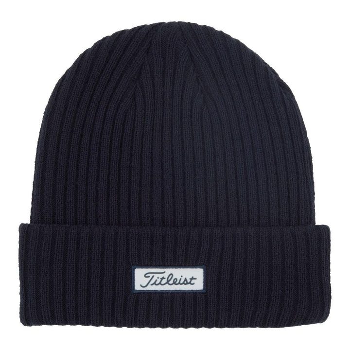 Titleist Charleston Cuff Knit Golf Beanie Navy/White - 23 Men