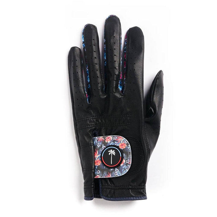 Palm Golf Aloha Golf Glove Black - 24 Women