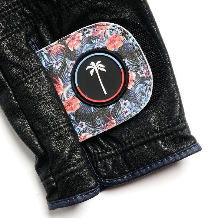 Palm Golf Aloha Golf Glove Black - 24 Women