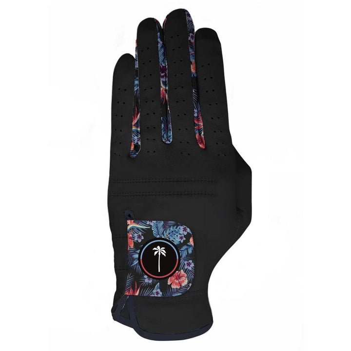 Palm Golf Aloha Golf Glove Black - 24 Women