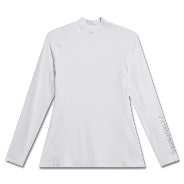 Callaway Eliza Soft Compression Top Golf Baselayer White - 24 Women