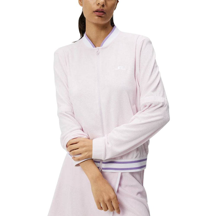 J.Lindeberg Rae Terry Golf Jacket Cradle Pink - SP24 Women