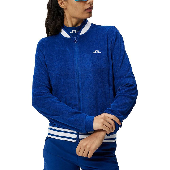 J.Lindeberg Rae Terry Golf Jacket Sodalite Blue - SP24 Women