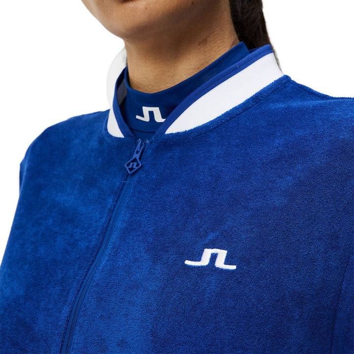 J.Lindeberg Rae Terry Golf Jacket Sodalite Blue - SP24 Women