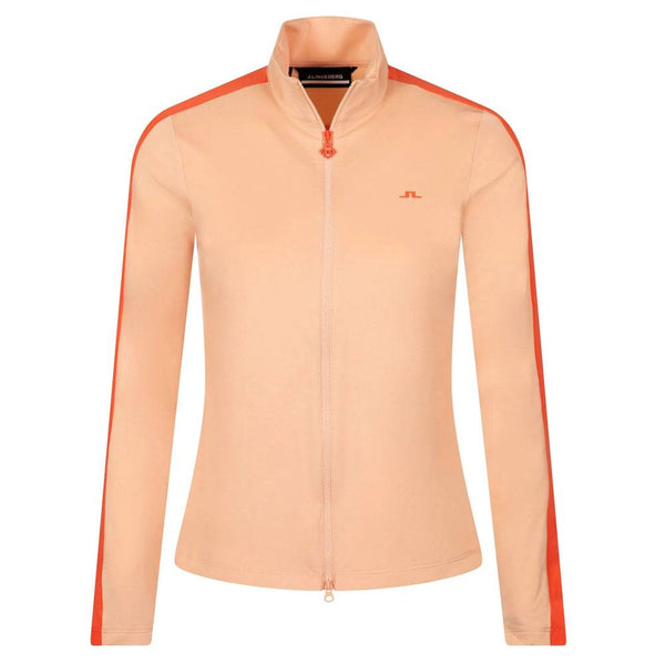 J.Lindeberg Winona Mid Layer Golf Jacket Almost Apricot - SP24 Women