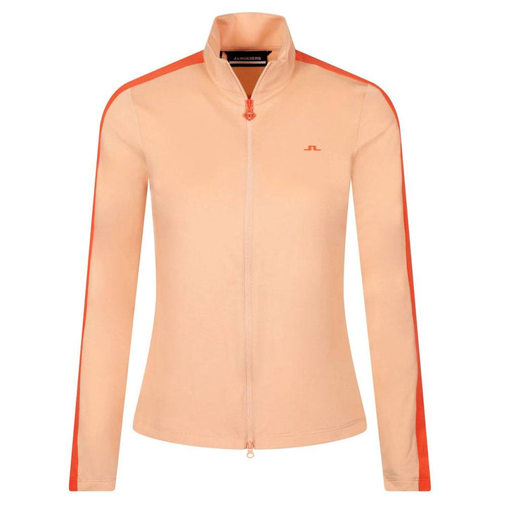 J.Lindeberg Winona Mid Layer Golf Jacket Almost Apricot - SP24 Women