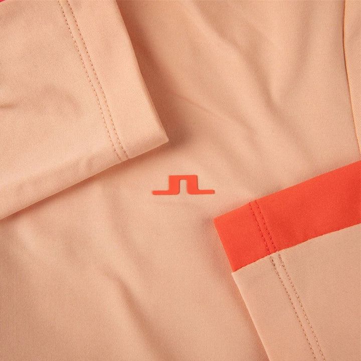 J.Lindeberg Winona Mid Layer Golf Jacket Almost Apricot - SP24 Women