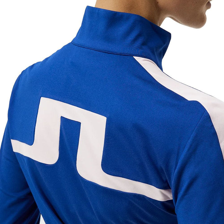 J.Lindeberg Winona Mid Layer Golf Jacket Sodalite Blue - SP24 Women