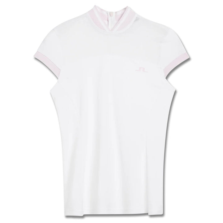 J.Lindeberg Fabiola Golf Shirt White - SP24 Women