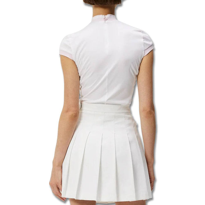 J.Lindeberg Fabiola Golf Shirt White - SP24 Women