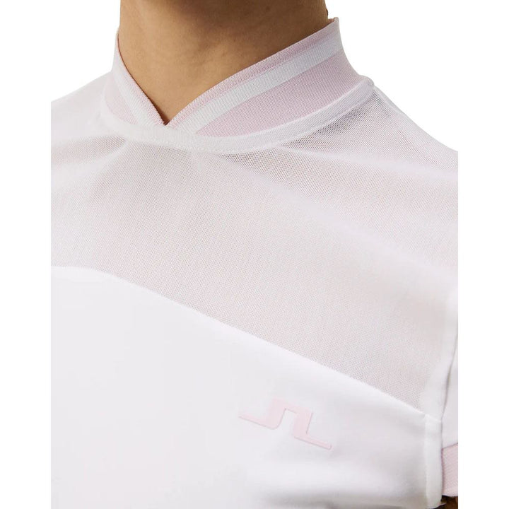 J.Lindeberg Fabiola Golf Shirt White - SP24 Women