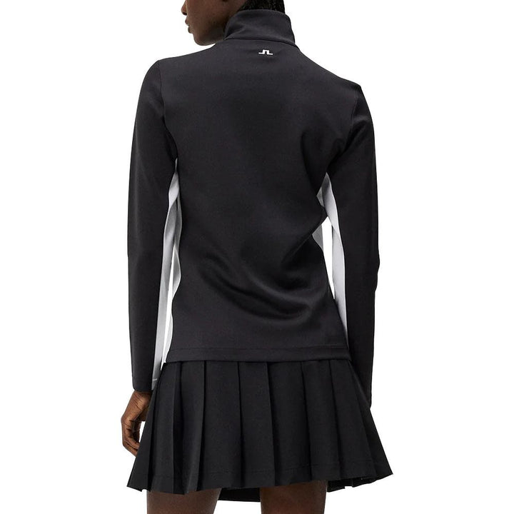 J.Lindeberg Lourdes Hybrid Mid Layer Golf Jacket White - WI23 Women