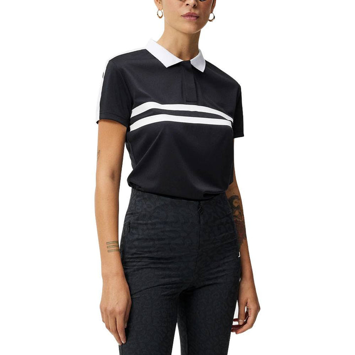 J.Lindeberg Chloe Golf Polo Black - SP24 Women