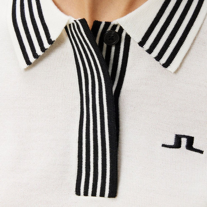 J.Lindeberg Lucie Fine Knit Golf Polo 2024 Women