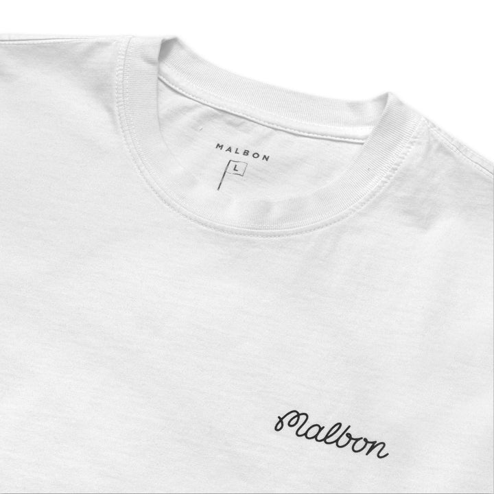 Callaway Baldwin Buckets Knockout Tee Golf T-Shirt White - 24 Men