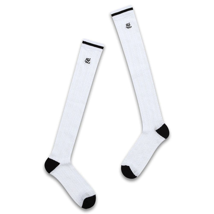 Fairliar Cable Weave Knee Golf Socks 2024