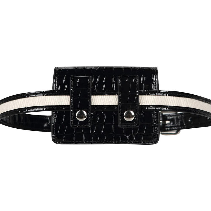 Fairliar Croc Fanny Pack Belt 2024 Women