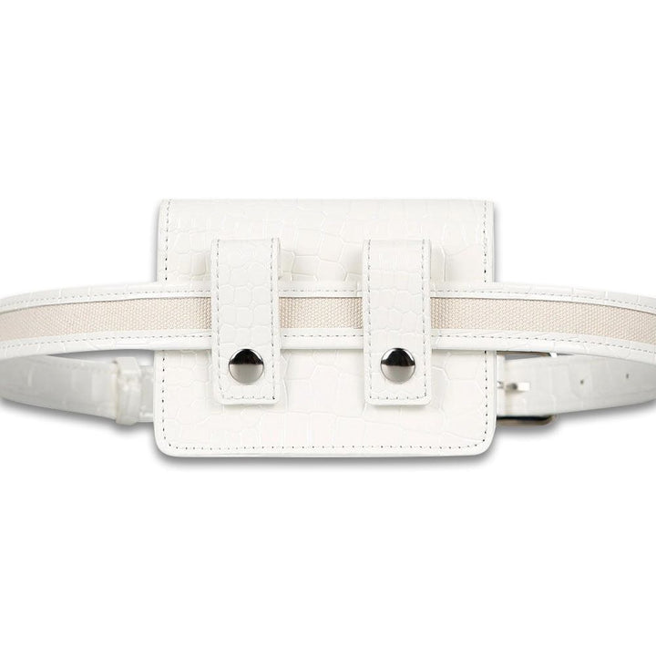 Fairliar Croc Fanny Pack Belt 2024 Women