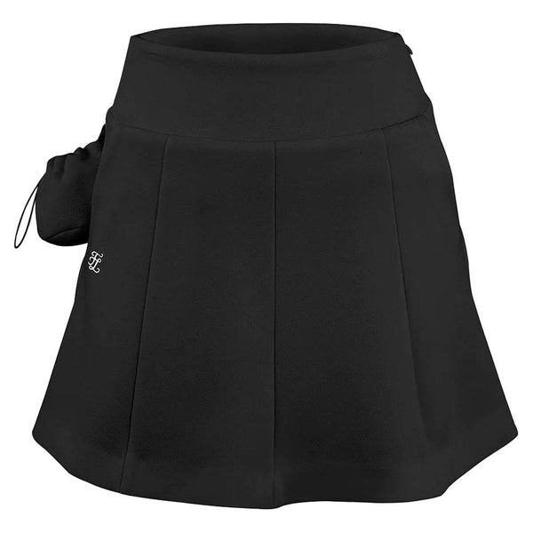 Fairliar Ball Pocket Flare Golf Skirt Black - FW24 Women