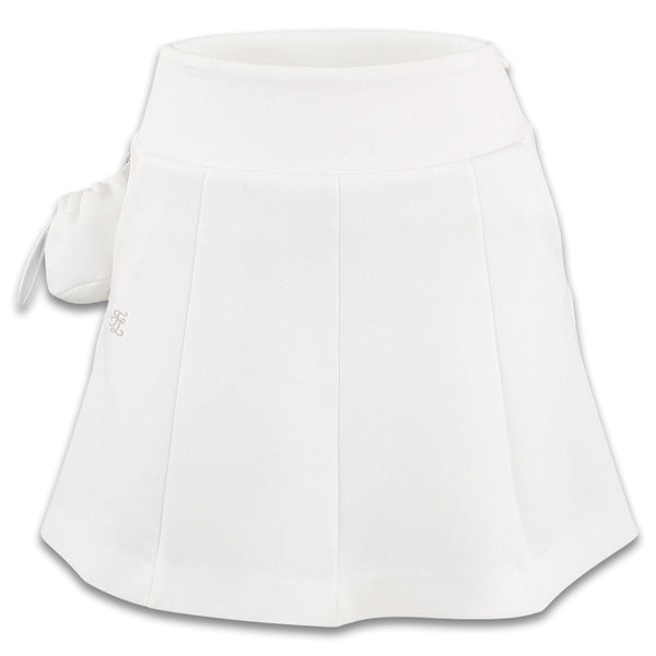 Fairliar Ball Pocket Flare Golf Skirt White - FW24 Women