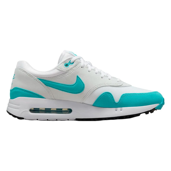 Nike Air Max 1 '86 OG G Spikeless Golf Shoes White/Pure Platinum/Black/Dusty Cactus - FW24 Unisex