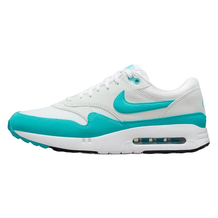 Nike Air Max 1 '86 OG G Spikeless Golf Shoes White/Pure Platinum/Black/Dusty Cactus - FW24 Unisex