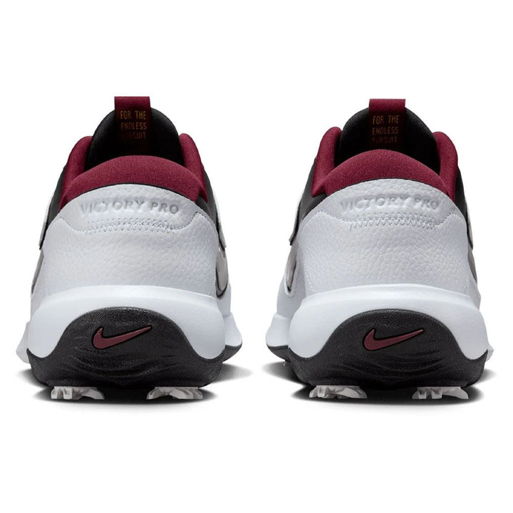 Nike Victory Pro 3 Golf Shoes White/Black/Lightning/Team Red - FW24 Unisex