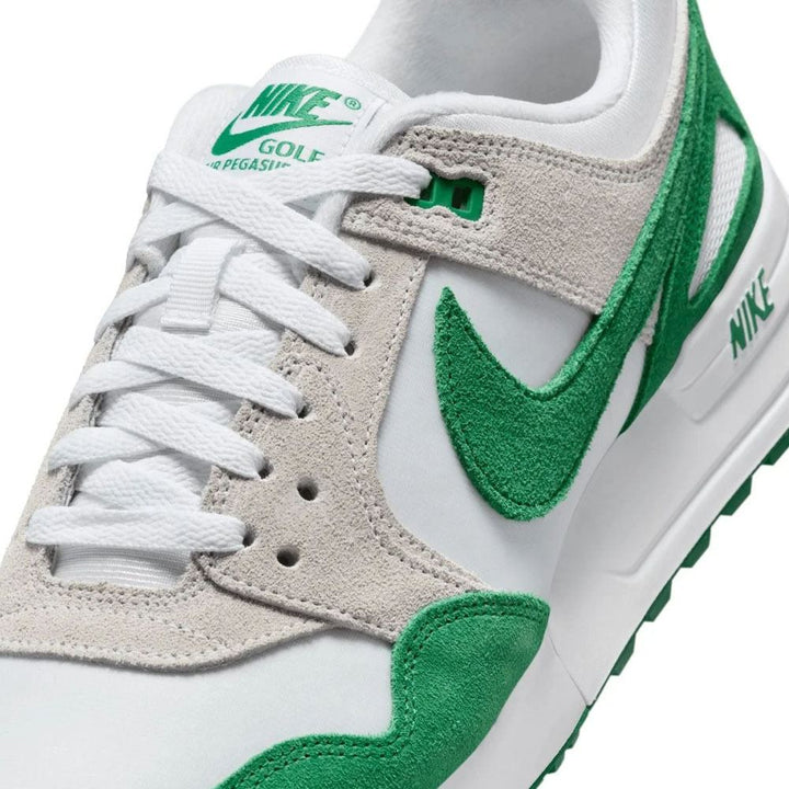 Nike Air Pegasus '89 Spikeless Golf Shoes White/Malachite/Photon Dust - FW24 Unisex