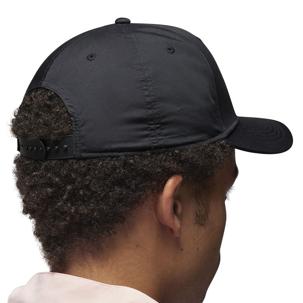 Nike Jordan Rise Golf Cap Black/Smoke Gray/White - SU24