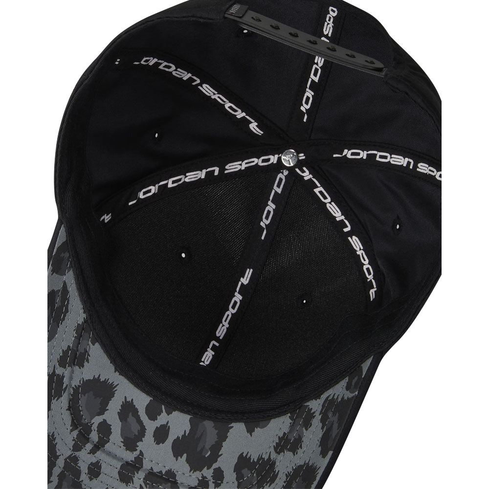 Nike Jordan Rise Golf Cap Black/Smoke Gray/White - SU24