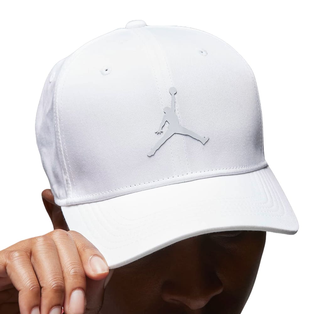 Nike Jordan Rise Golf Cap White/Pure Platinum - SU24