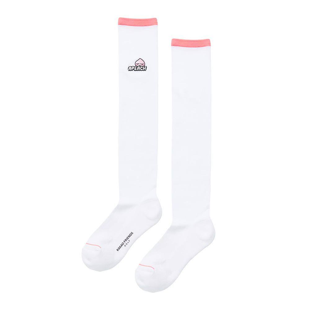 Kakao Friends Golf Let's Par Tee Cooling Over Knee Golf Socks 2024 Women