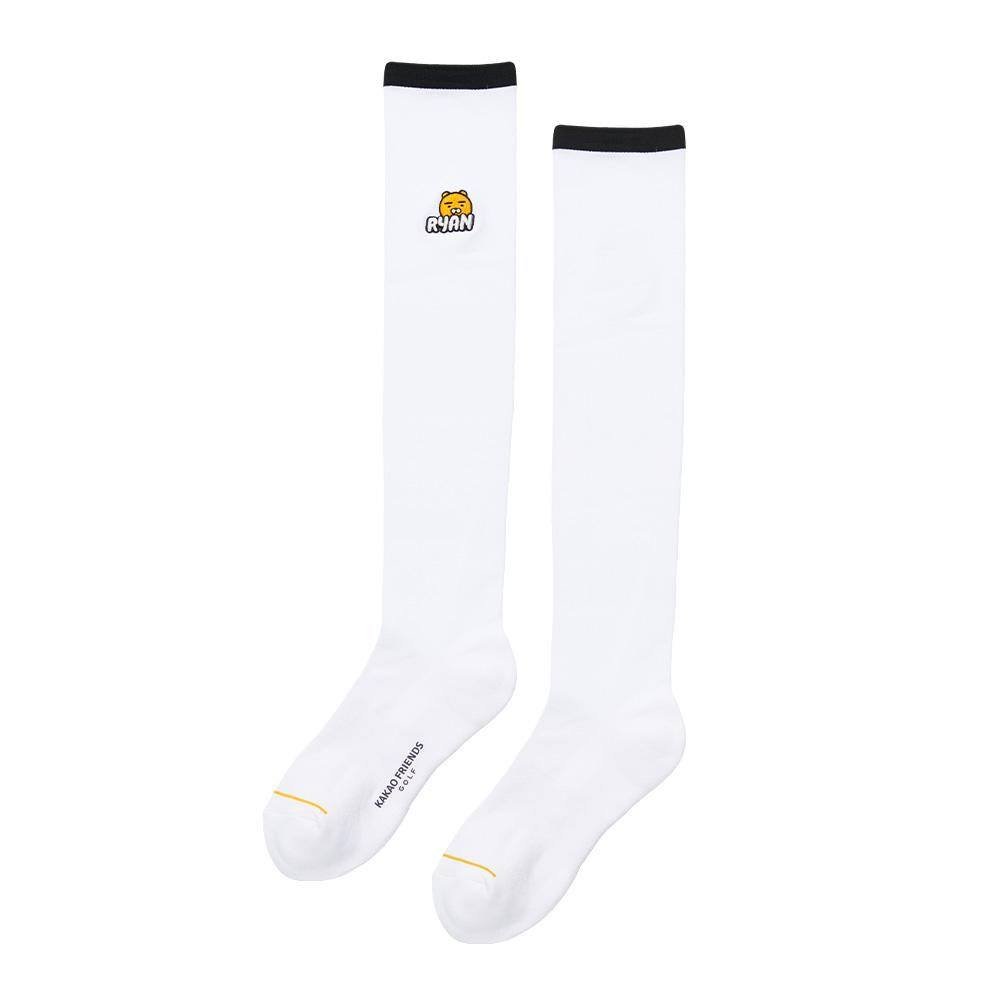 Kakao Friends Golf Let's Par Tee Cooling Over Knee Golf Socks 2024 Women