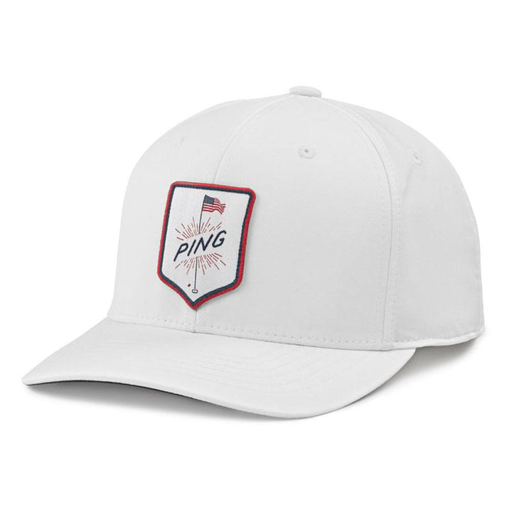 PING Old Glory Golf Cap White - 24 Men
