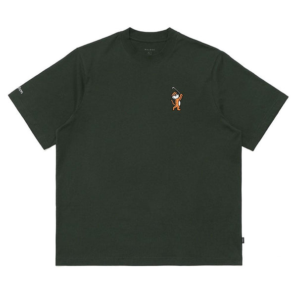 Callaway Tiger Buckets T-Shirt Hunter Green - 24 Men
