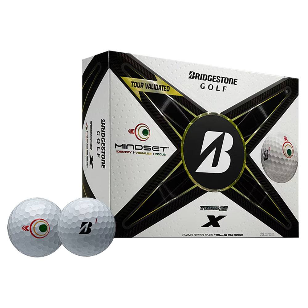 Bridgestone Tour B X Mindset Golf Balls 2024