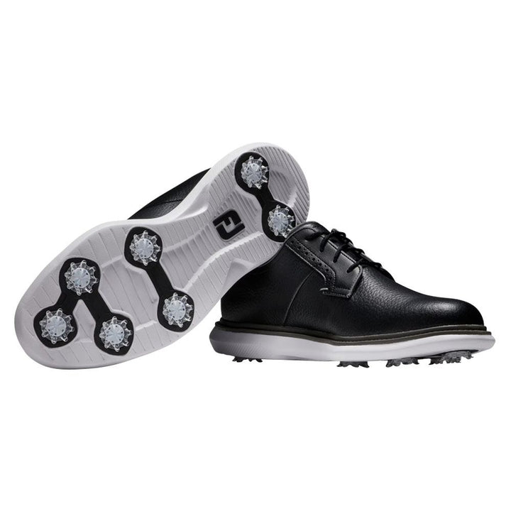 FootJoy Traditions Blucher Golf Shoes Black - 24 Men