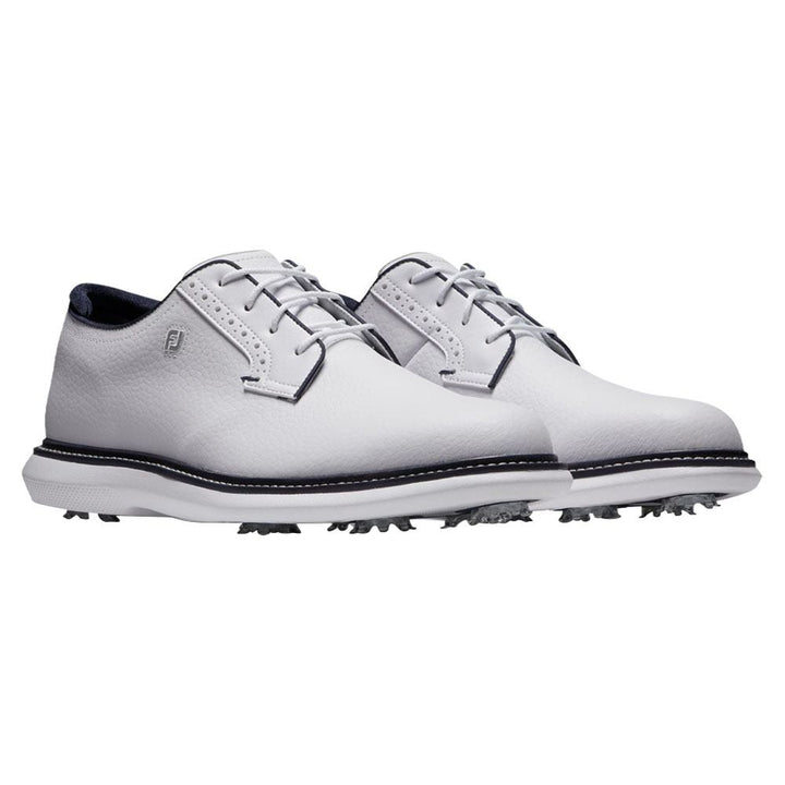 FootJoy Traditions Blucher Golf Shoes White - 24 Men